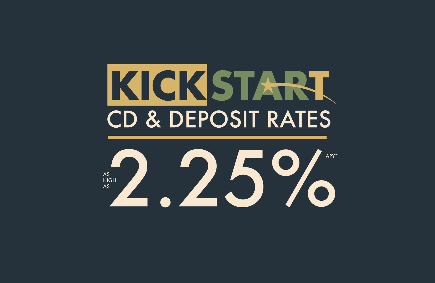 Kickstart CD & Deposit Rates